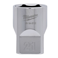 Головка торцевая хромированная ½” 6гр. MILWAUKEE, 21мм