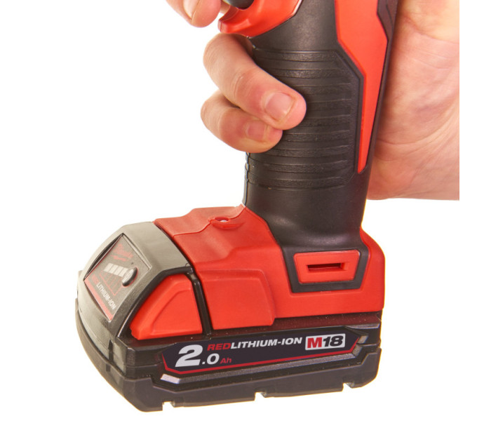 Пробойник аккумуляторный для отверстий FORCE LOGIC™ MILWAUKEE M18 HKP-201C (ЗУ+2акк.Х2Ач+кейс)