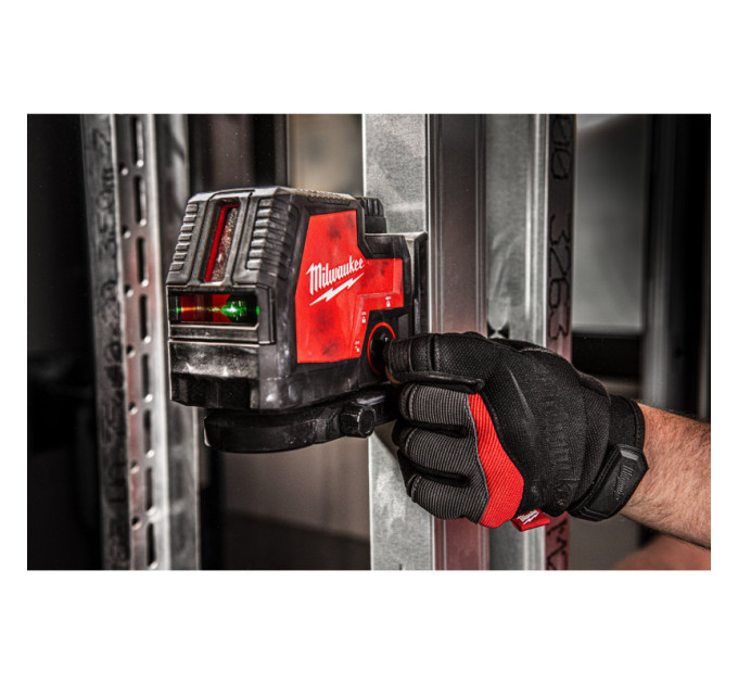 Нивелир лазерный аккумуляторный MILWAUKEE L4 CLLP-301C