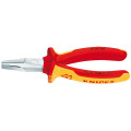 Плоскогубцы с гладкими губками, 160мм VDE KNIPEX 20 06 160, хромированные