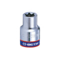 Головка торцевая хромированная TORX Е-стандарт 1/4" KING TONY, E4