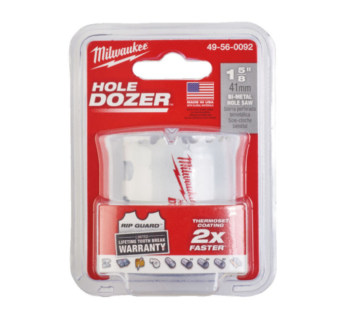 Коронка Bi-Metal HOLE DOZER™ MILWAUKEE (III) Ø41мм