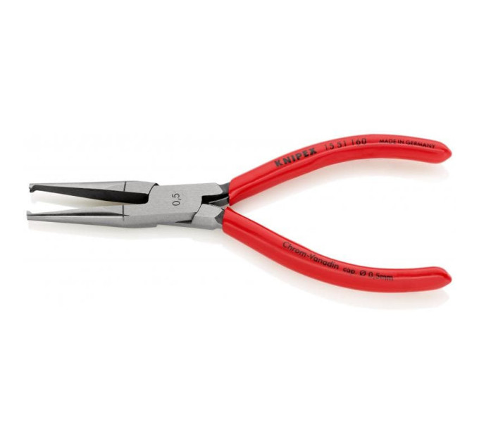 Инструмент для удаления изоляции с тонких проводов, Ø0,5мм 160мм KNIPEX 15 51 160, фосфатированный