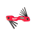Набір ключів складаних шестигранних TORX MILWAUKEE, (8шт)