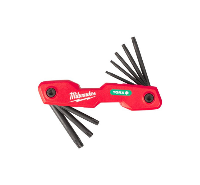 Набір ключів складаних шестигранних TORX MILWAUKEE, (8шт)