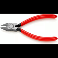 Кусачки боковые (бокорезы) для электроники, Ø2,0мм, 130мм KNIPEX 77 01 130, полированные