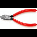 Кусачки боковые (бокорезы) для электроники, Ø2,0мм, 130мм KNIPEX 77 01 130, полированные