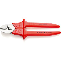 Ножницы для резки кабелей, Ø15мм / 50мм², 230мм VDE KNIPEX 95 06 230, хромированные