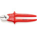 Ножницы для резки кабелей, Ø15мм / 50мм², 230мм VDE KNIPEX 95 06 230, хромированные