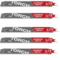 Полотно для шабельних пилок TORCH CARBIDE MILWAUKEE, 230х3, 1мм, (5шт), (метал)