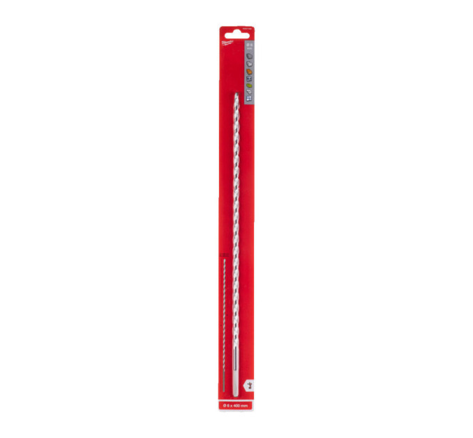 Свердло по мультиматеріалам ShW HEX MILWAUKEE, Ø6,0x400х340мм