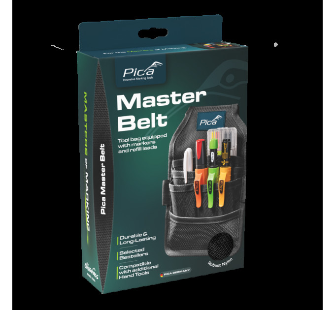 Набор для маркировки профессиональный Pica Master Belt (5шт) в сумке