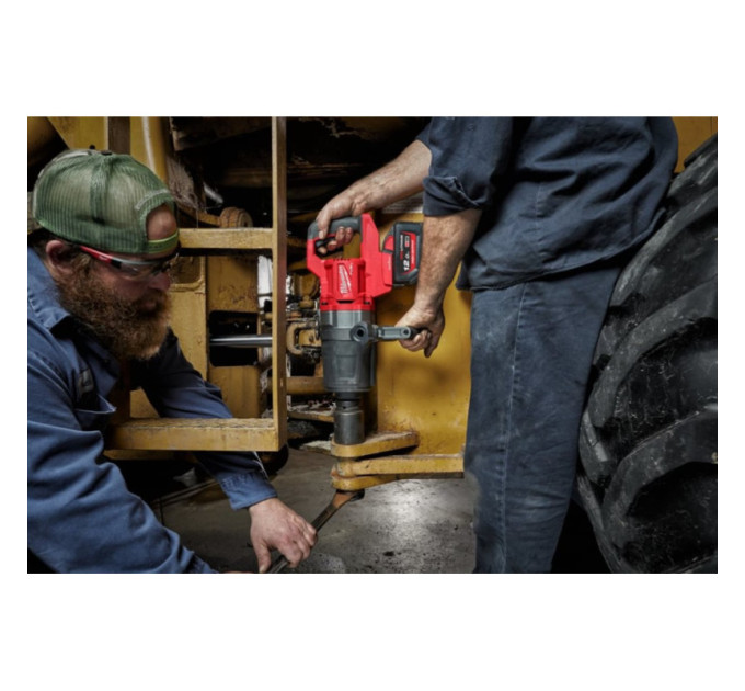 Гайковерт аккумуляторный бесщеточный MILWAUKEE 1'' (2711Нм) M18 ONEFHIWF1DS-0C, с кольцом (каркас)