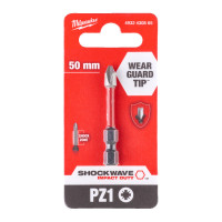 Бита SHOCKWAVE MILWAUKEE, PZ2, 50мм Бита SHOCKWAVE MILWAUKEE, PZ2, 50мм