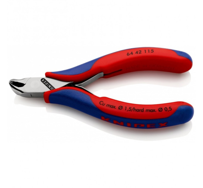 Кусачки торцеві для електроніки KNIPEX 64 42 115