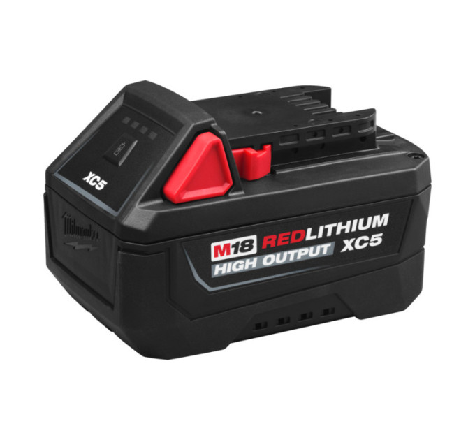 Аккумулятор Li-Ion HIGH OUTPUT MILWAUKEE, M18 HB5 5Aч