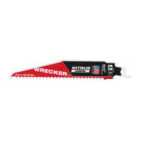 Полотно для сабельных пил WRECKER CARBIDE NITRUS MILWAUKEE, 150х4,2мм, (5шт), (замена на 48475571)
