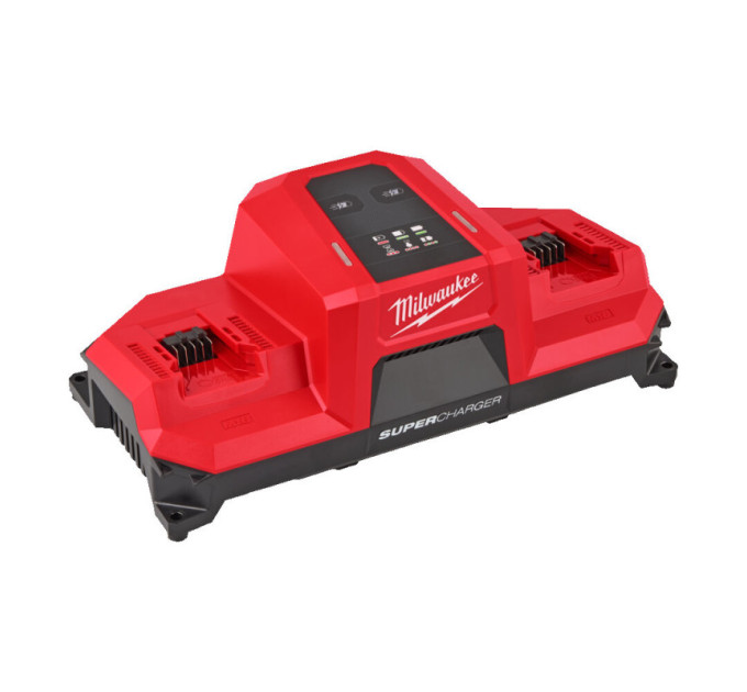 Зарядний пристрій MILWAUKEE M18 MDBSC DUAL SUPER CHARGER (на 2 акумулятори)