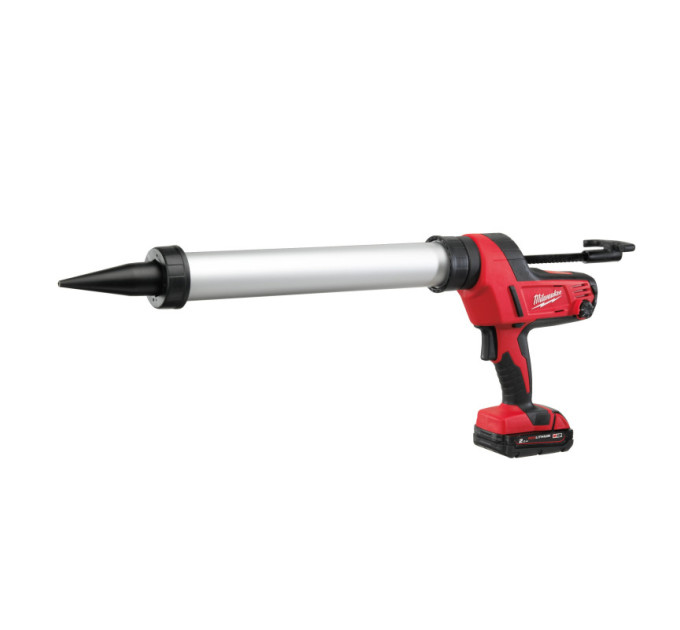 Пистолет для герметика аккумуляторный MILWAUKEE C18 PCG/600A-201B (600мл) (ЗУ+1акк.Х2Ач+сумка)