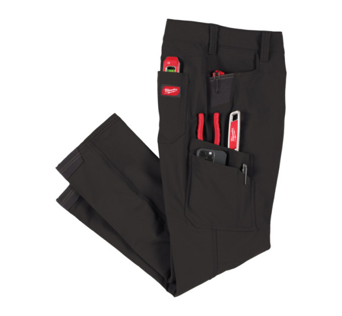 Штаны рабочие FREEFLEX Stretch MILWAUKEE, SWP BL 52, размер 52 W36/L32