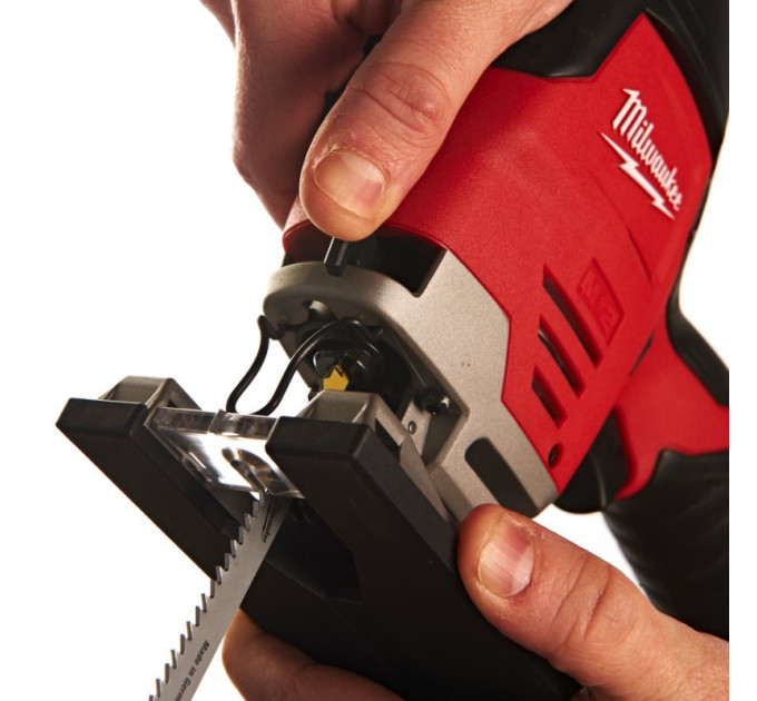 Пила лобзиковая аккумуляторная MILWAUKEE M12 JS-402B (ЗУ+2акк.Х4Ач+сумка)