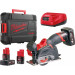 Пила дискова універсальна акумуляторна безщіткова MILWAUKEE M12 FCOT-422X, Ø76 (ЗУ+2акк+кейс)