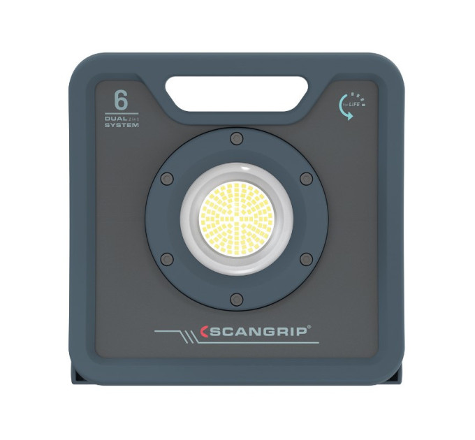 Прожектор переносной 6000 lumen NOVA 6 C+R for Life SCANGRIP (С сетевым кабелем и аккумулятором)