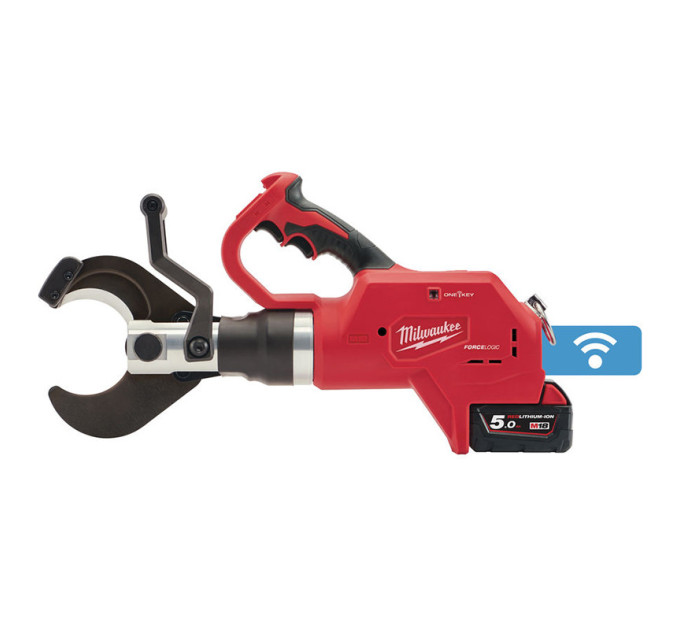 Кабелерез гидравлический аккумуляторный (подземный) MILWAUKEE M18 HCC75-502C ONE-KEY (ЗУ+2Х5Ач+кейс)