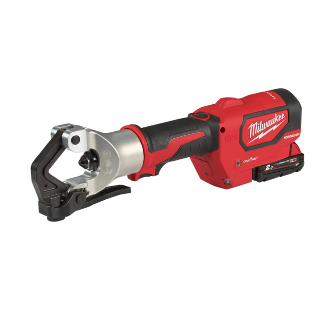 Обжимник гідравлічний акумуляторний безматричний для кабелів MILWAUKEE M18 HDCT-202C (ЗУ+2Х2Ач)