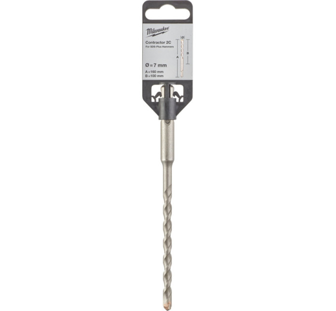Бур SDS-PLUS Contractor MILWAUKEE Ø7x160мм