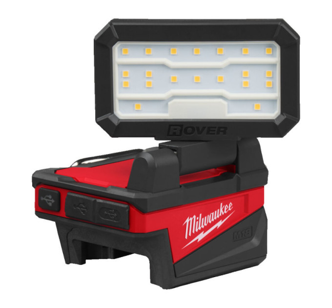 Фонарь светодиодный аккумуляторный MILWAUKEE M18 ALIS-0 с шарнирным световым блоком