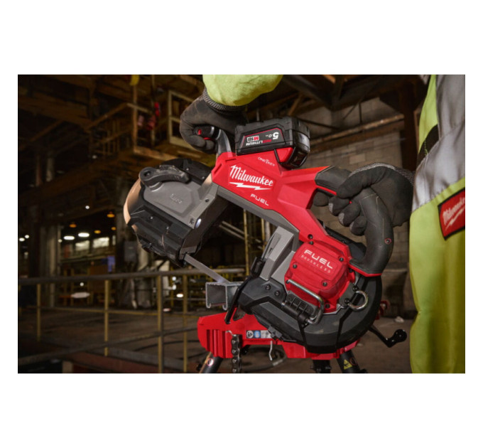 Пила ленточная аккумуляторная бесщёточная MILWAUKEE M18 FBS127DO-0C (каркас+кейс)