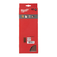Шліфувальні листи MILWAUKEE, 115x230мм HL, зерно 120, (10шт)