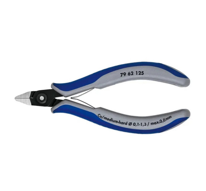 Прецизійні кусачки бокові для електроніки KNIPEX 79 62 125