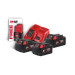 Энергокомплект MILWAUKEE M18 NRG-503 (ЗУ M12-18FC+3акк.Х5А В5) + подарок аккумулятор M12 B2