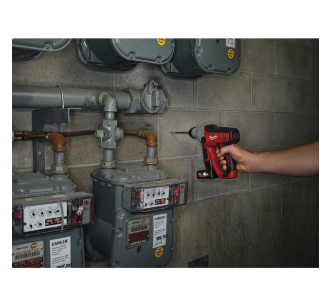 Перфоратор аккумуляторный SDS-PLUS MILWAUKEE M12 H-0 (0,9Дж)(каркас)