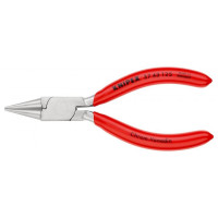 Плоскогубцы круглогубцы захватные для точных работ, 125мм, KNIPEX 37 43 125, хромированные