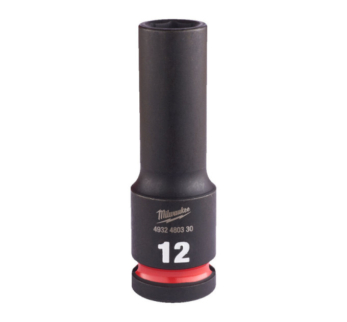 Головка ударная ShW 1/2'' SKT MILWAUKEE, удлиненная, 12мм