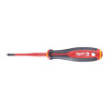 Отвертка трехгранная, изолированная VDE MILWAUKEE, PZ/SL1х80мм