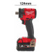 Гайковерт аккумуляторный бесщеточный MILWAUKEE 1/2" (339 Нм) M18 FIW2P12-502X, с пином (ЗУ+2Х5Ач)