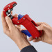 Труборез KNIPEX DP 50 для канализационних ПВХ труб 32/40/ 50мм, 90 23 01 BK