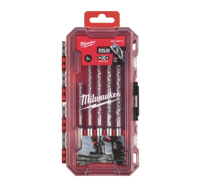 Набор буров SDS-PLUS MX4 Set 2 (5шт)