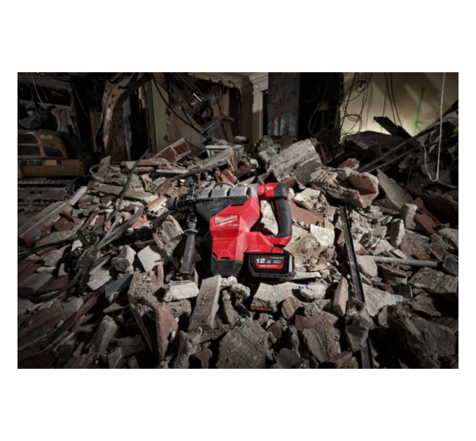 Перфоратор акумуляторний безщітковий SDS-MAX MILWAUKEE M18 FHM-121C (11Дж) (ЗУ+1акк.Х12Ач+кейс) , (