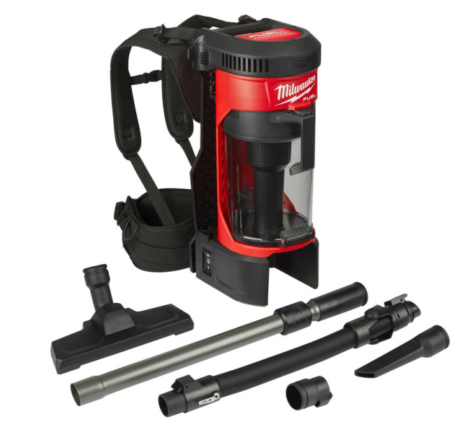 Пылесос аккумуляторный бесщеточный MILWAUKEE M18 FBPV-0 (каркас) для воды и сухого мусора