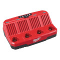 Зарядний пристрій MILWAUKEE M12 C4 (для 4х акум. М12) 4932430554