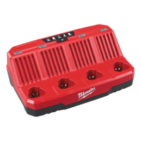 Зарядное устройство MILWAUKEE M12 C4 (для 4х акум. М12)  4932430554