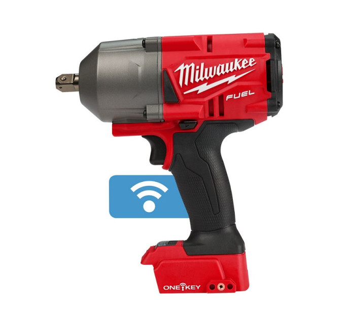 Гайковерт высокомоментный MILWAUKEE 1/2" (1491 Нм) M18 ONEFHIWP12-0X, с пином (каркас, HDкейс)
