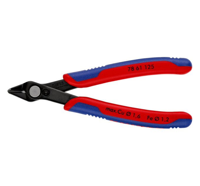 Кусачки Electronic Super Knips Ø1,6мм, 125мм KNIPEX 78 61 125 SB (в блистере)