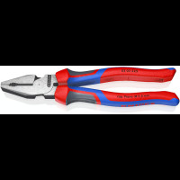 Пассатижи (плоскогубцы) особой мощности Ø14,0мм, 225мм KNIPEX 02 02 225 SB, фосфатированные Пассатижи (плоскогубцы) особой мощности Ø14,0мм, 225мм KNIPEX 02 02 225 SB, фосфатированные