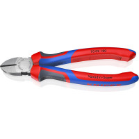 Кусачки боковые (бокорезы), Ø4,0мм, 180мм KNIPEX 70 02 180, фосфатированные